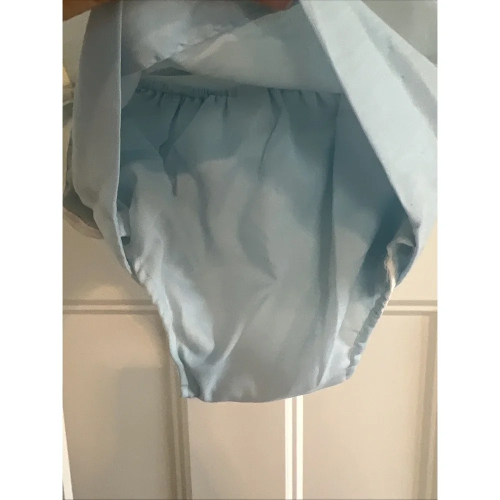 Vintage Petit Jouet 6-9 Month Baby Outfit W/ Booties‎ NWT Blue